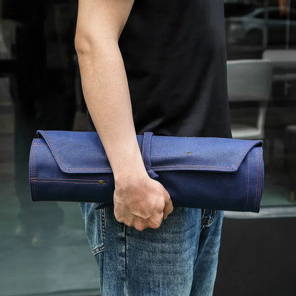 Durable Canvas Knife Roll Bag – 8 Slots