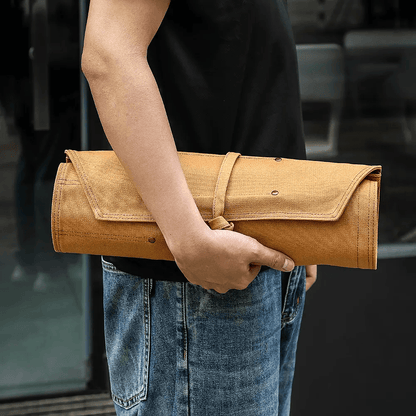 Professional Canvas Knife Roll Case – 8 Slots