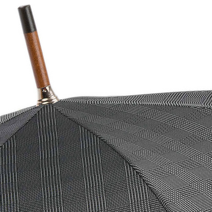 Quality Bespoke Gentleman’s Umbrella with Leather Handle