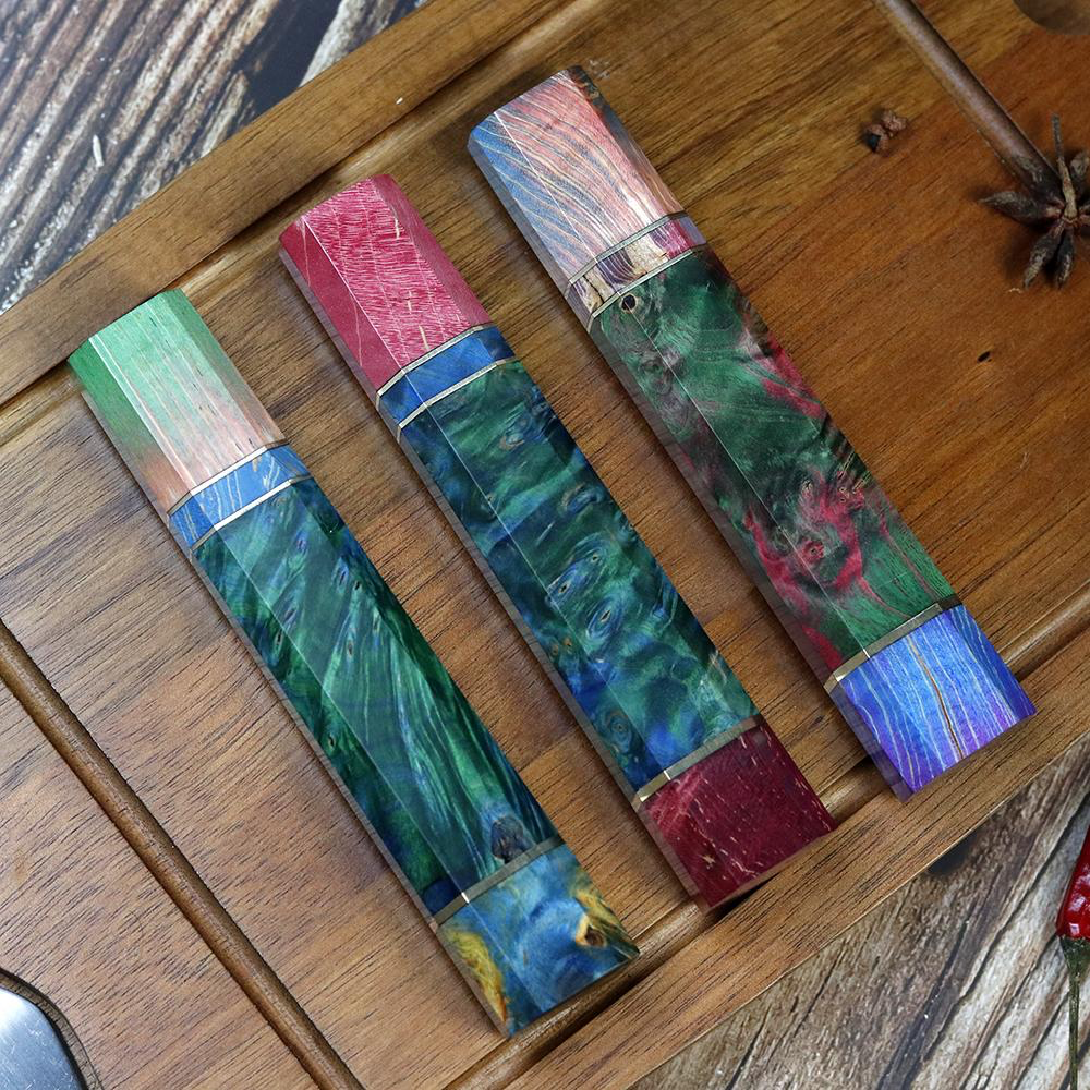 artisan knife handle material