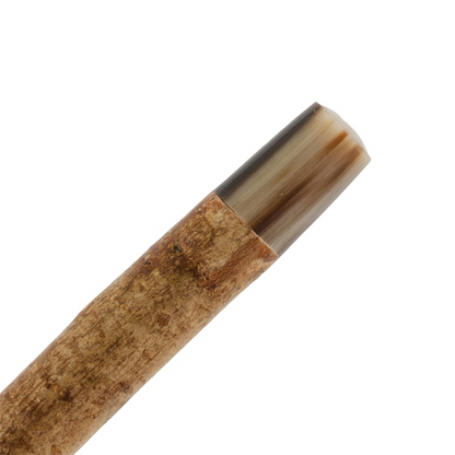 Luxury Mutton Horn Walking Cane (“Ovis Aries”) – Handmade in Italy