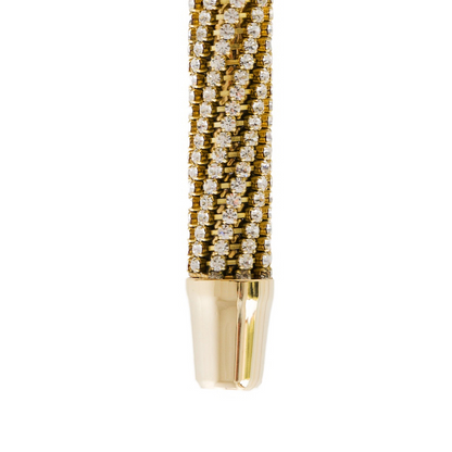 Luxury Walking Cane with Swarovski Crystals – Handmade in Italy