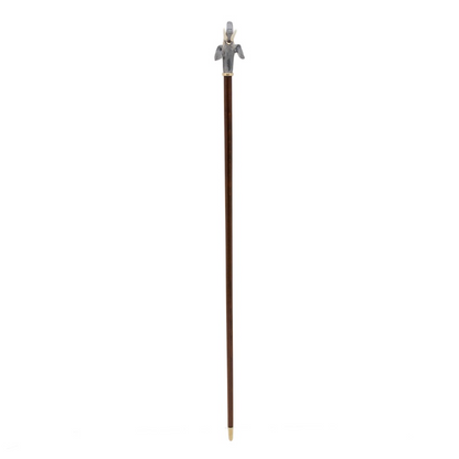 Luxury Elephant Handmade Walking Cane – Enameled Brass Handle