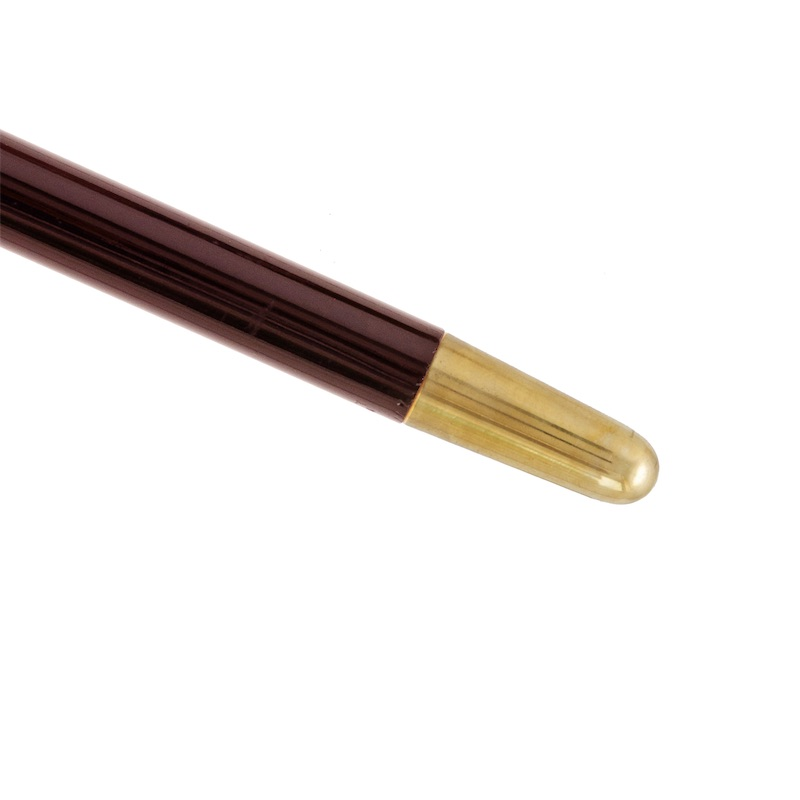 Luxury Elephant Handmade Walking Cane – Enameled Brass Handle
