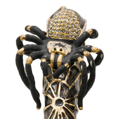 Luxury Tarantula Handmade Walking Cane with Swarovski Crystals