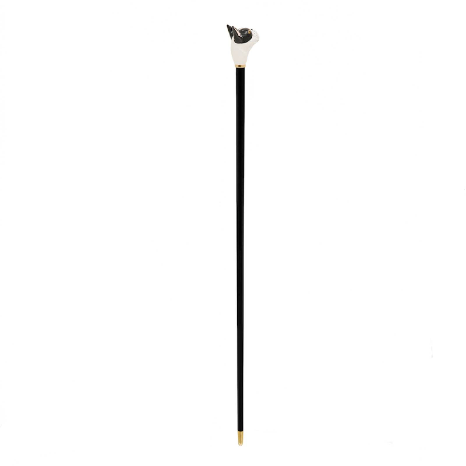 Luxury French Bulldog Walking Cane – Handmade Italian Designer Stick