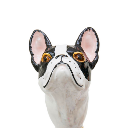 Luxury French Bulldog Walking Cane – Handmade Italian Designer Stick