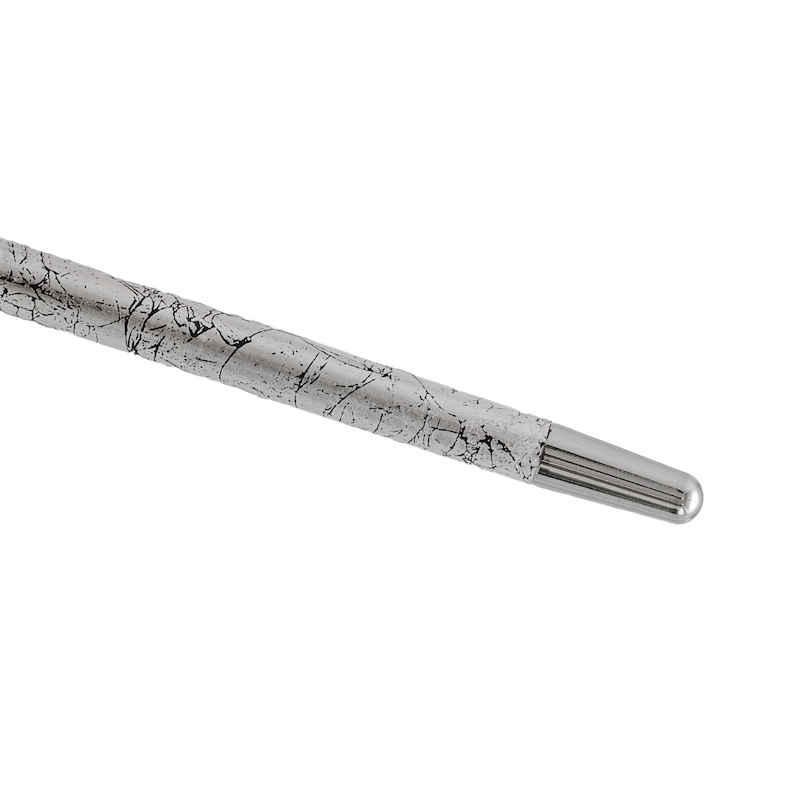 Luxury Crystal Ball Handmade Walking Cane with Silver Shaft