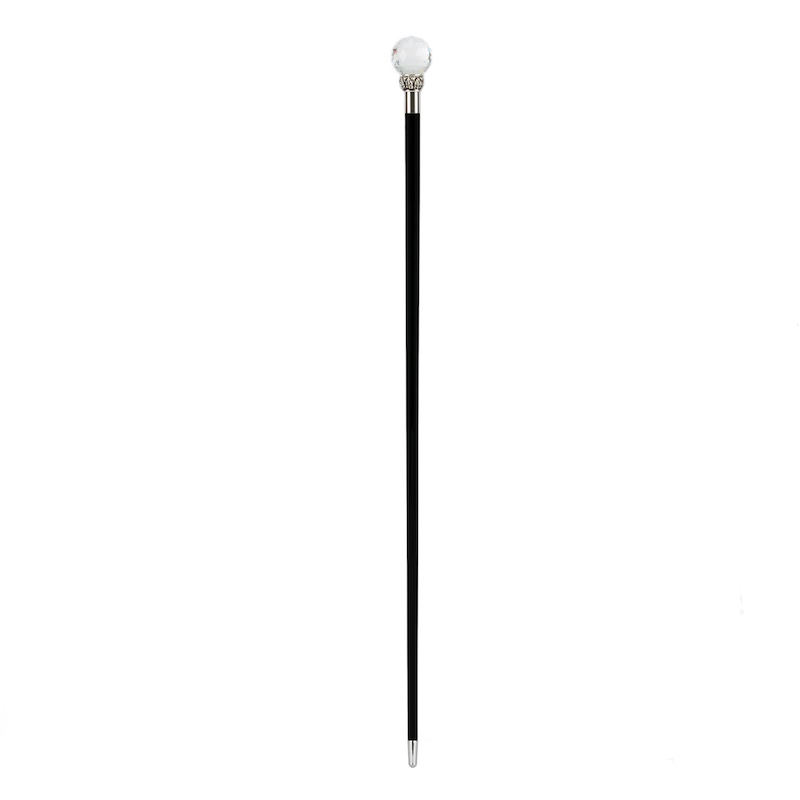 Luxury Crystal Ball Walking Cane – Handmade Italian Cane
