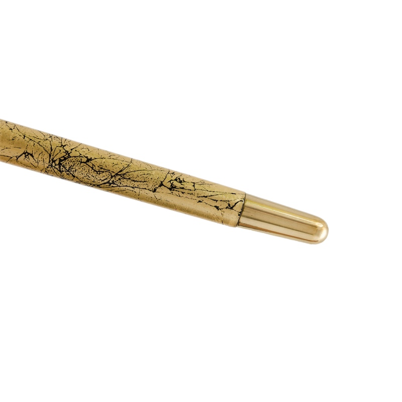 Luxury Crystal Ball Handmade Walking Cane with Gold Shaft