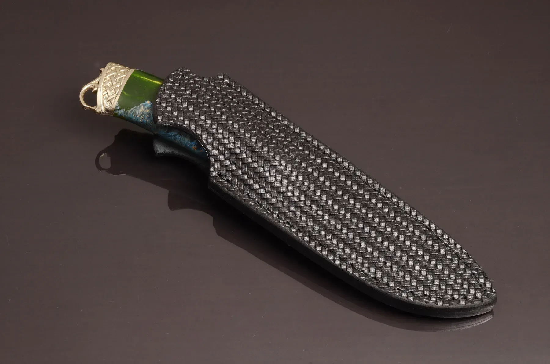 Handmade Author’s Knife – Stainless Steel with Hybrid Handle - Elegant Knives