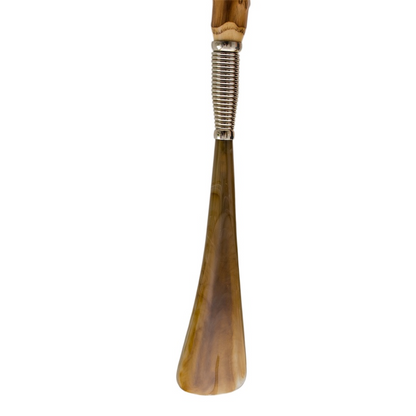 Chestnut Wood Shoehorn – Handmade Italian Craftsmanship