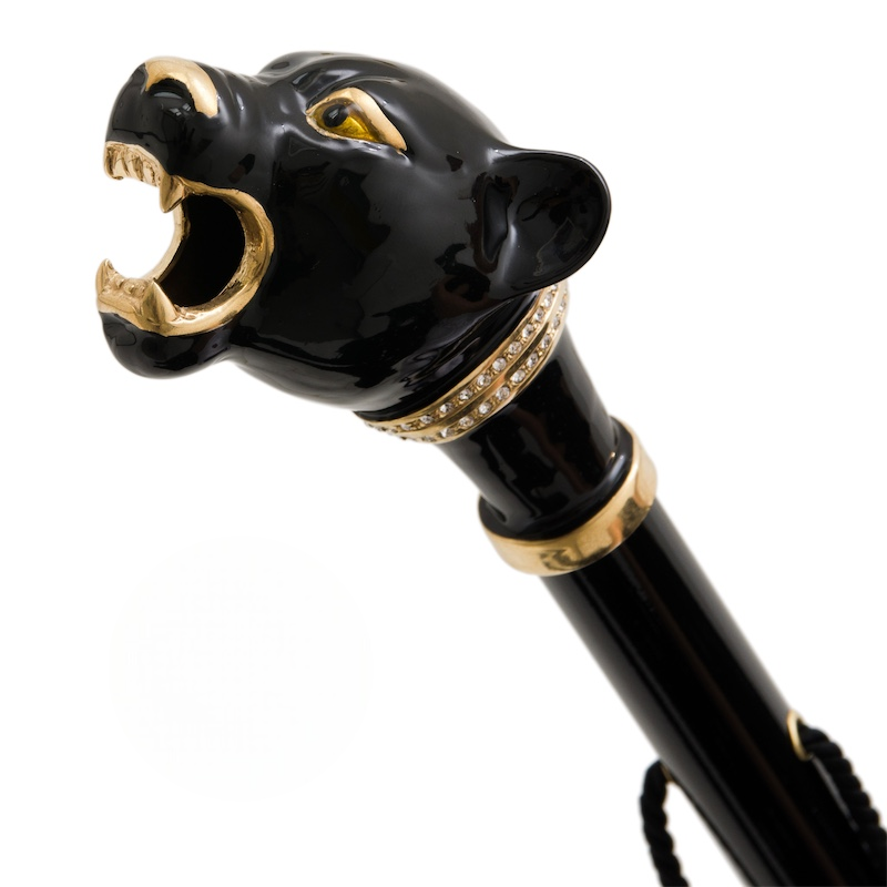 Exclusive Black Panther Handle Shoehorn – Handmade in Italy