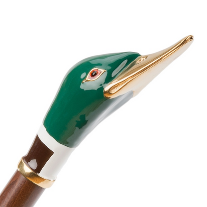 Elegant Designer Mallard Handle Shoehorn – Handmade in Italy