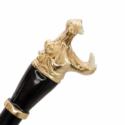 Designer Hippopotamus Handle Shoehorn – Handmade in Italy