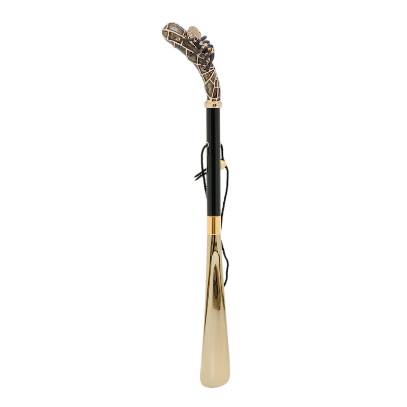 Chic Luxury Swarovski Spider Shoehorn – Handmade in Italy