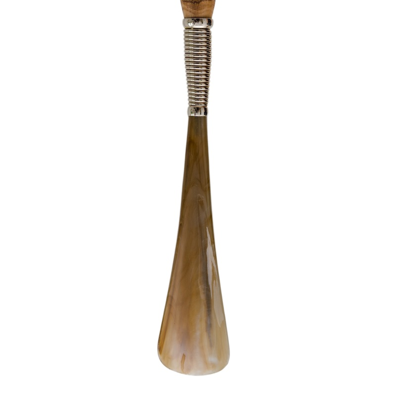 Elm Wood Shoehorn – Rare Italian Handcrafted Accessory