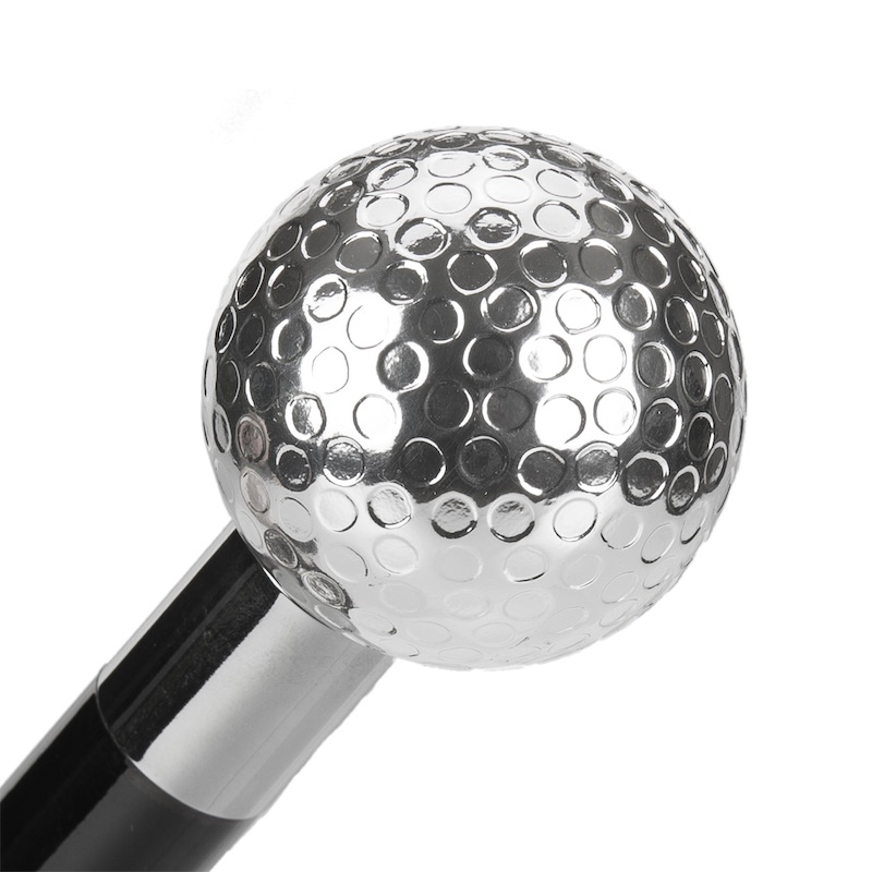 Silver-Plated Golf Ball Handle Shoehorn – Made in Italy