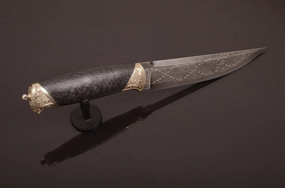 exclusive handmade knife damascus steel