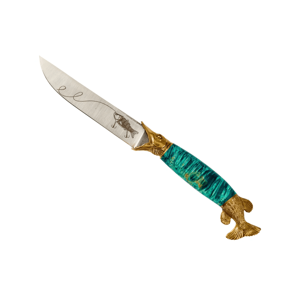 Unique Pike Design Utility Knife For Men Gif | Elegant Knives