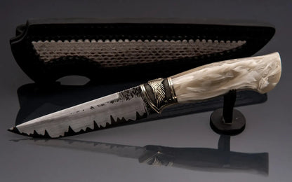 handmade knife S390 steel