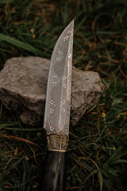 Knives made from rare wood species