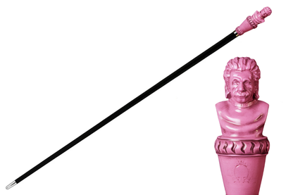 modern art walking cane