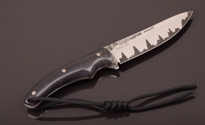 Limited Edition Full-Tang Collectible Knife with Leather Sheath