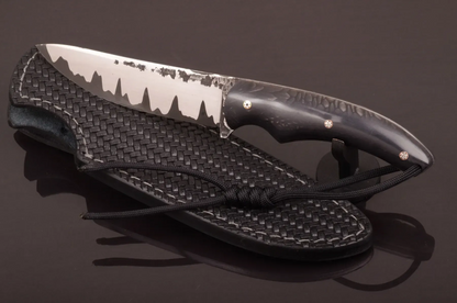 Limited Edition Full-Tang Collectible Knife with Leather Sheath