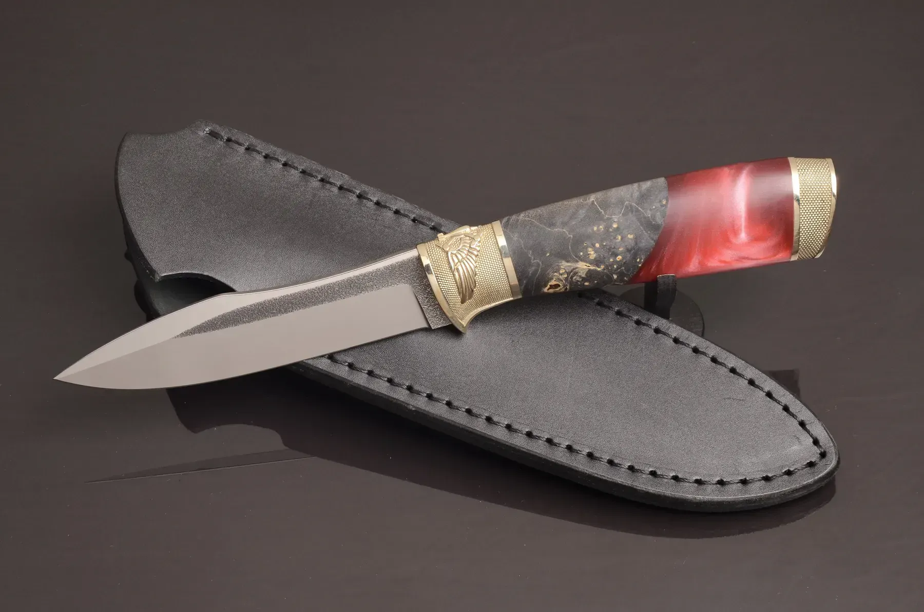 Handmade Custom Knife Warrior – Luxury Collectible Knife - Elegant Knives