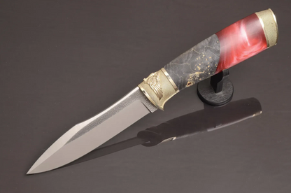 Handmade Custom Knife Warrior – Luxury Collectible Knife - Elegant Knives