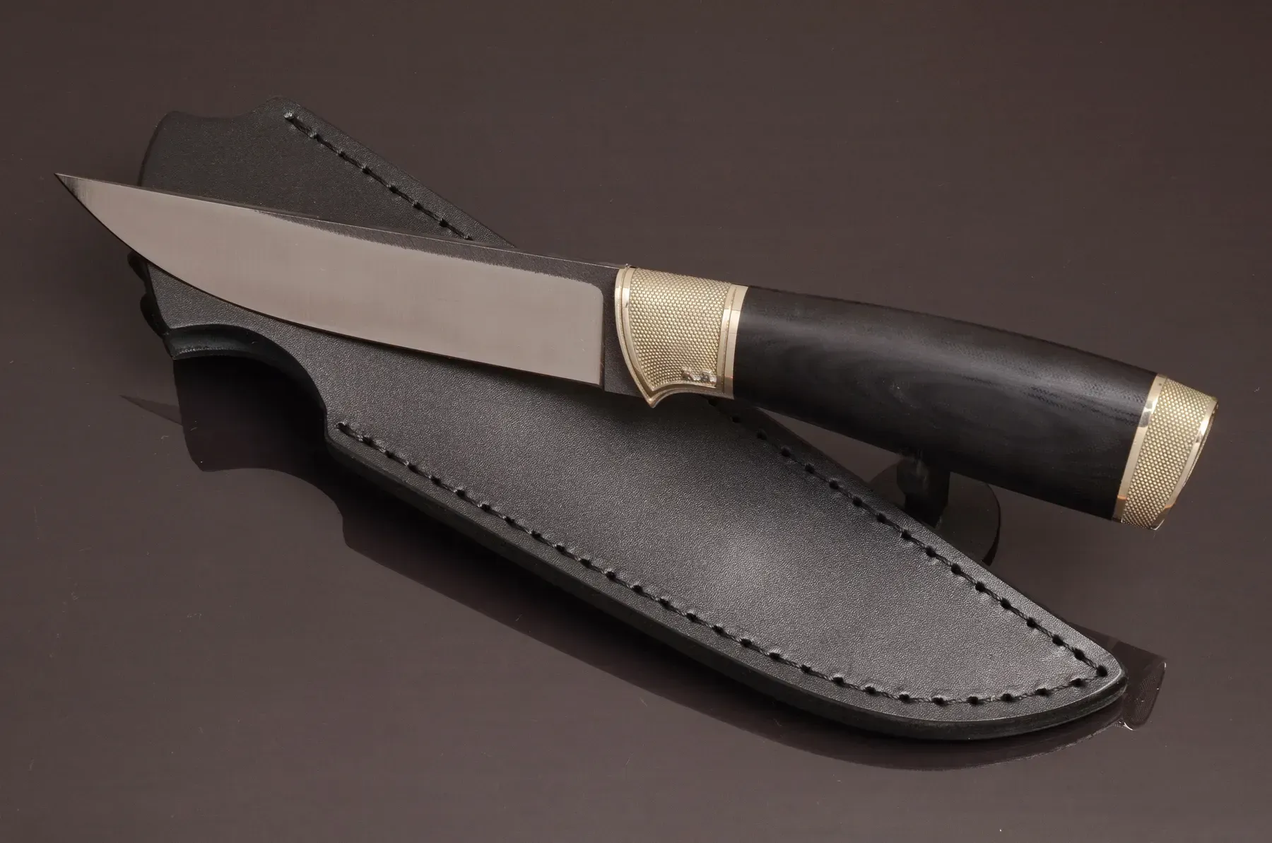 Classic Handmade Knife with Micarta Handle – Reliable and Timeless - Elegant Knives