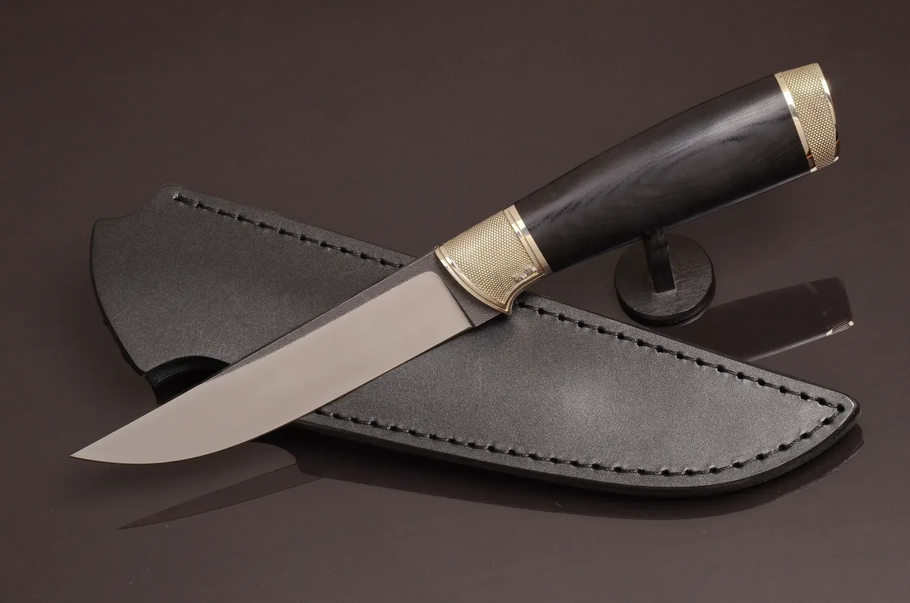Classic Handmade Knife with Micarta Handle – Reliable and Timeless - Elegant Knives