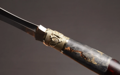 Collectible Knife with Hybrid Handle and N690 Stainless Steel Blade