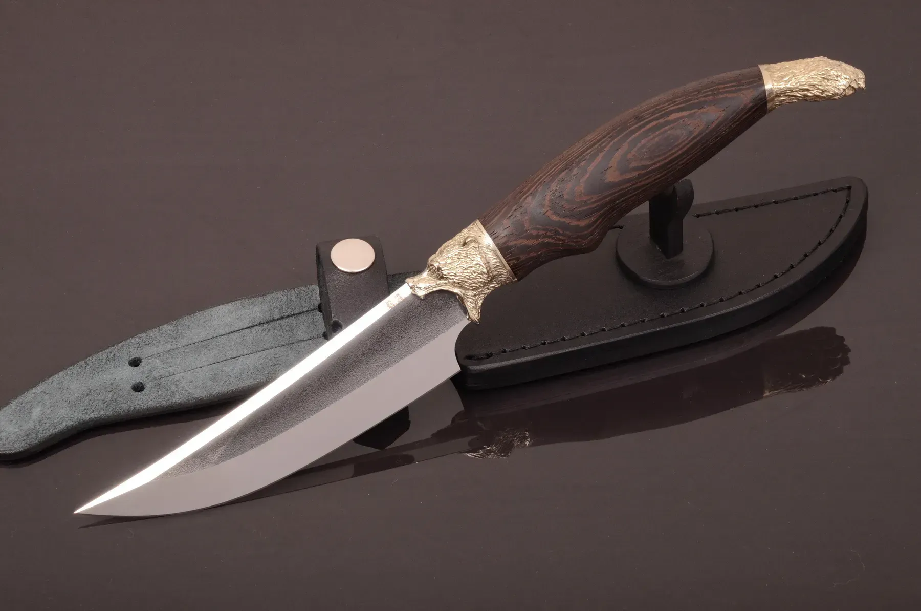 Handmade Universal Knife – N690 Steel with Wenge Handle - Elegant Knives