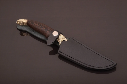 Handmade Universal Knife – N690 Steel with Wenge Handle - Elegant Knives