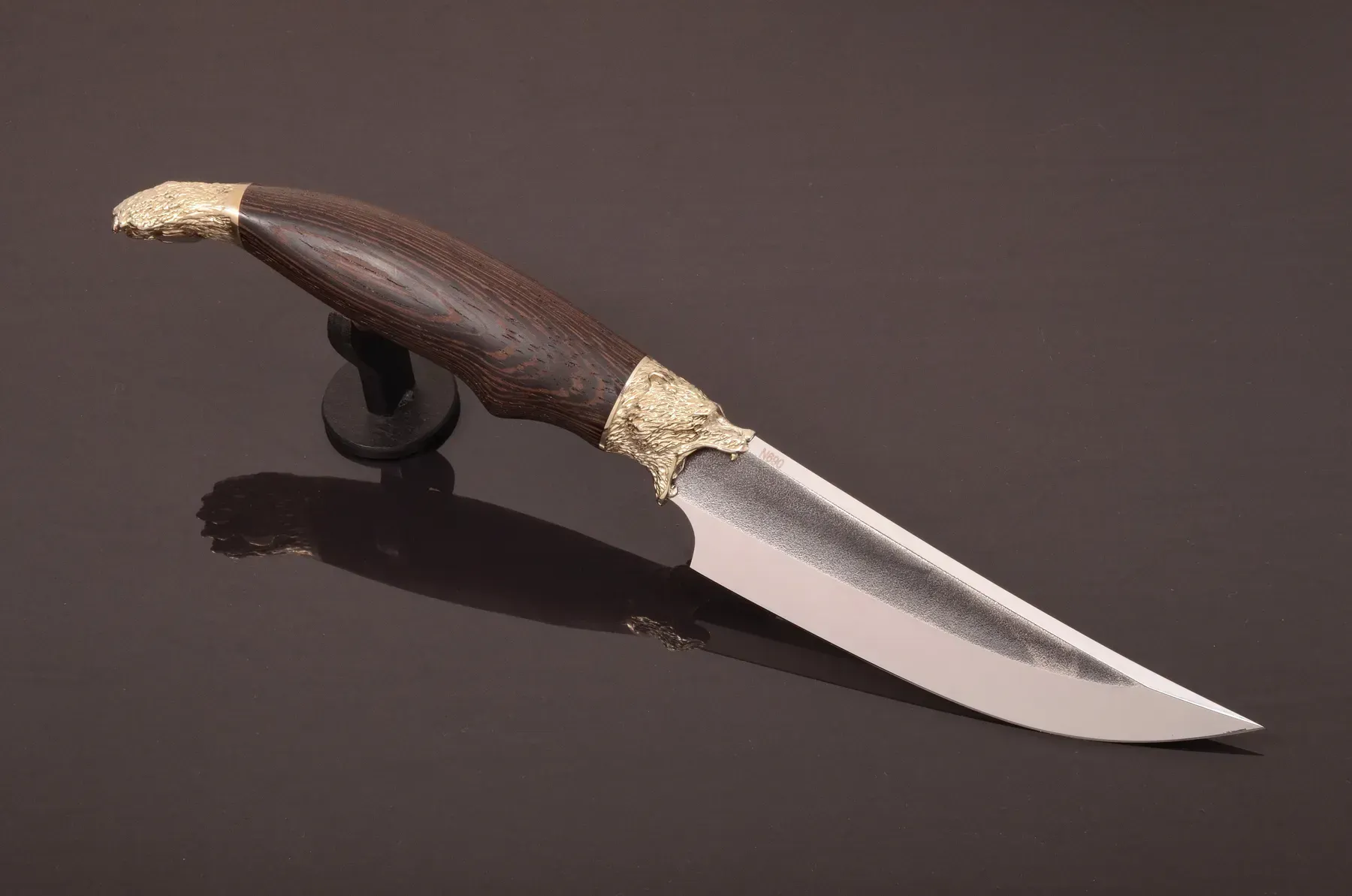 Handmade Universal Knife – N690 Steel with Wenge Handle - Elegant Knives