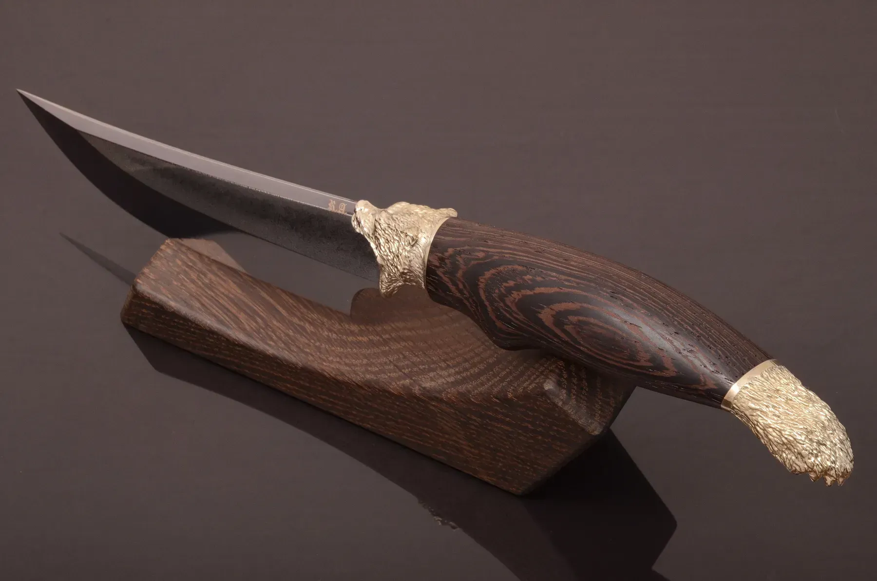 Handmade Universal Knife – N690 Steel with Wenge Handle - Elegant Knives