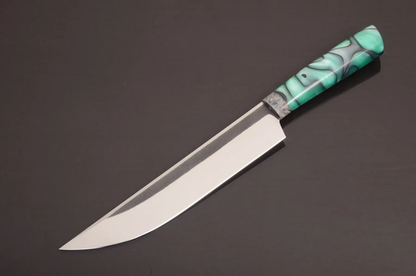 Unique Premium Knife with N690 Steel Blade and Acrylic Handle