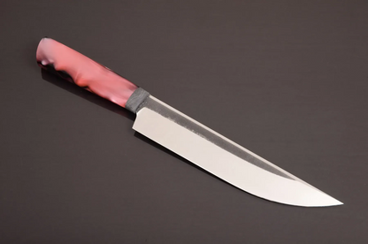 Exclusive Chef’s Knife with N690 Steel Blade and Acrylic Handle