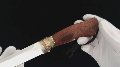 Custom handmade knife author workshop