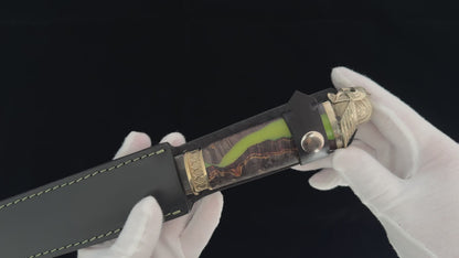 Artist made knife sculpture