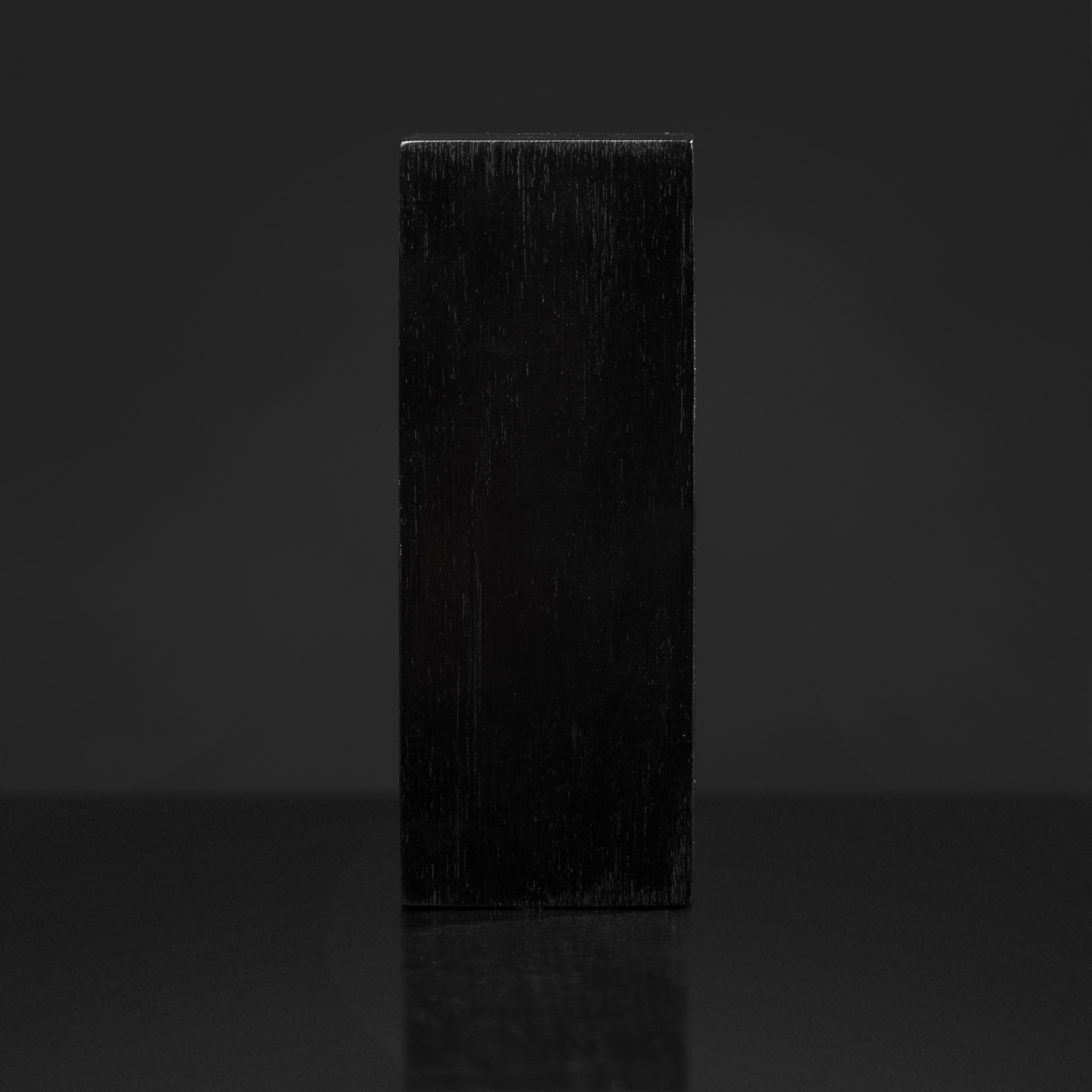 Knife Handle Blank Black Wood