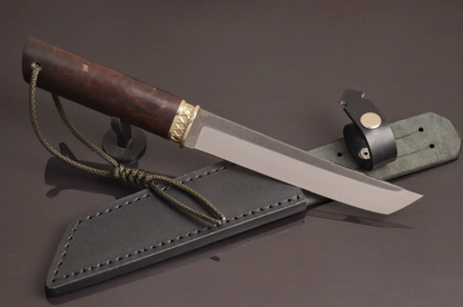 Strong and Multifunctional Handmade Knife with Eastern Character - Elegant Knives