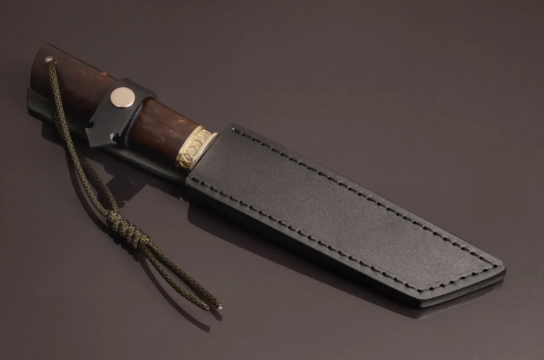 Strong and Multifunctional Handmade Knife with Eastern Character - Elegant Knives