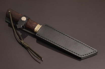 Strong and Multifunctional Handmade Knife with Eastern Character - Elegant Knives